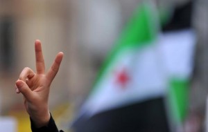 Syria Peace Sign Image